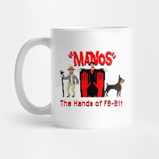 The Hands Is Red Photo Mug